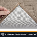 PURRUGS Dirt Trapping Door Mat 20" x 31.5", Non-Slip Machine Washable Entry Rug - Image 4