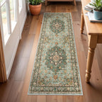 Washable Oriental Hallway Runner Rug by TOPRUUG
