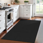 IOHOUZE Washable Area Rug 4x6 Non Slip Rubber Backed Woven Rugs - Image 7