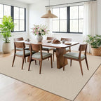 KOZYFLY 6x9 Dining Room Rugs, Washable Area Rug - Image 2