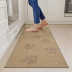 YDKGL Kitchen Mats for Floor, Super Absorbent Kitchen Rugs Non Slip Washable by YDKGL