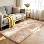 Shag Runner Rug for Bedroom Living Room 2x6 Upgrade Non-Slip Fluffy Soft - Image 2