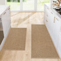 Kitchen Rugs and Mats, Non Slip Washable Set of 2 PCS, Absorbent Kitchen Mats by Unknown