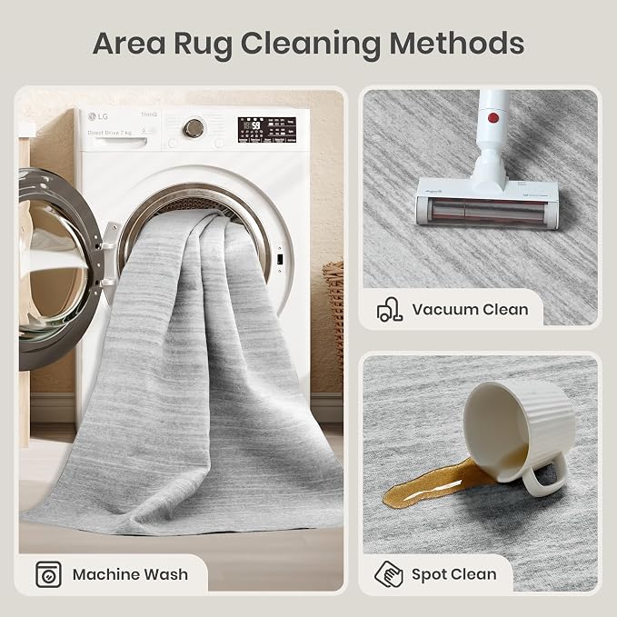 Valenrug Washable Rugs 5x7 - Image 8