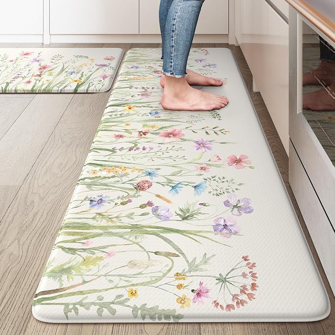 KIMODE Anti Fatigue Kitchen Mats by StayinComfortCookwithJoy