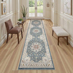 Vintage Hallway Runner Rug 2x10: Large Soft Washable Entryway - Image 4