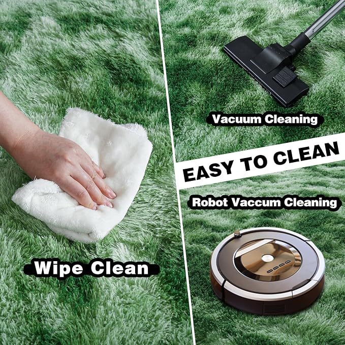 8x10 Area Rugs for Living Room, Ultra Soft Fluffy Large Shaggy Rug Carpet for - Image 4
