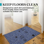 Premium Microfiber Indoor Door Mat – 32"x48" Washable Entry Mat, Waterproof - Image 6