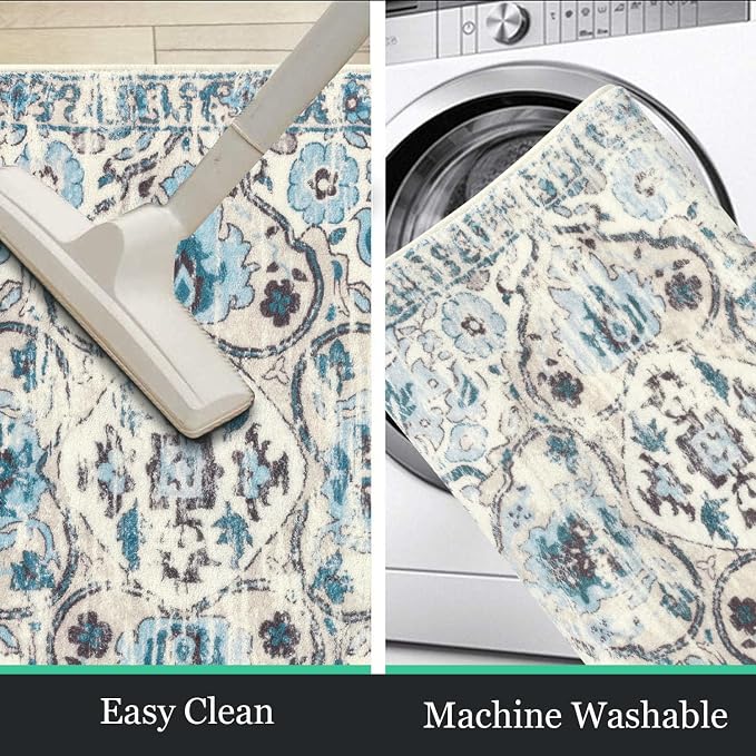 HEBE Washable Area Rug - Image 5