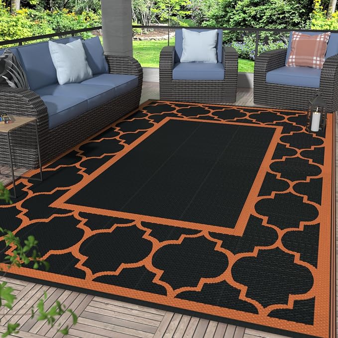 GENIMO 6' x 9' Outdoor Rug Waterproof by GENIMO