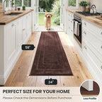 PURRUGS Dirt Trapping Door Mat 24" x 59", Non-Slip/Skid Machine Washable - Image 8