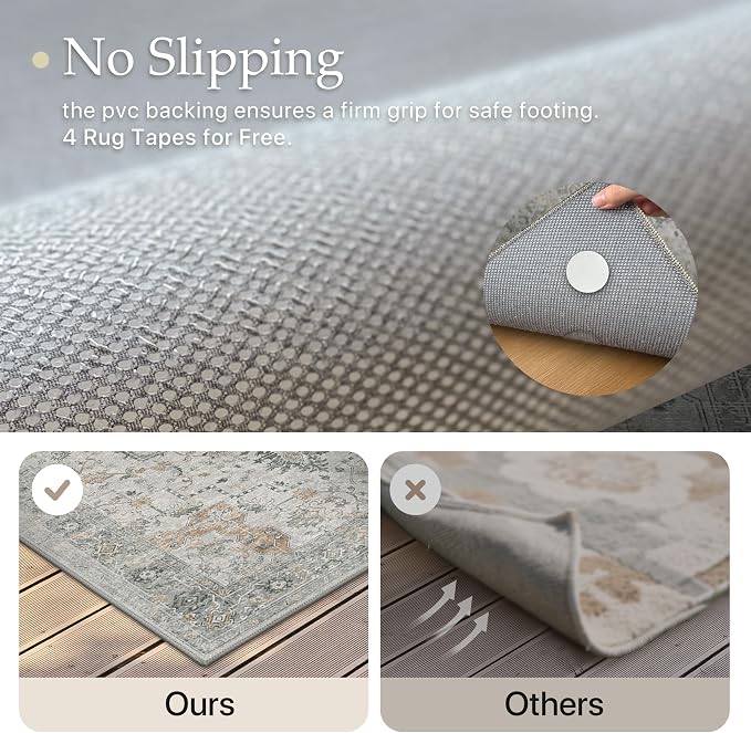 GENIMO Outdoor & Indoor Area Rug 2'x 3', Waterproof, Non-Shedding, Easy Cleaning - Image 7