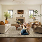 10x12 Large Rugs for Living Room: Area Rugs for Bedroom Vintage Stain Resistant - Image 6