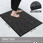 BEQHAUSE Kitchen Rugs 24"x36", Non-Slip Kitchen Mats - Image 2