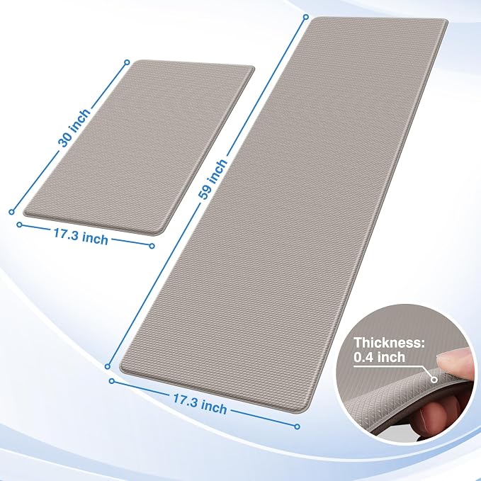 StepRite Kitchen Mats, Cushioned Anti Fatigue Kitchen Mats - Image 2