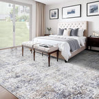 XLUEZ 10x14 Area Rugs for Living Room, Washable Modern Abstract Large Area Rug - Image 4