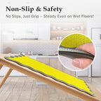 Arenarug Scalloped Yellow Gray Kitchen Mats Rugs Sets of 2 Cushioned Anti - Image 4