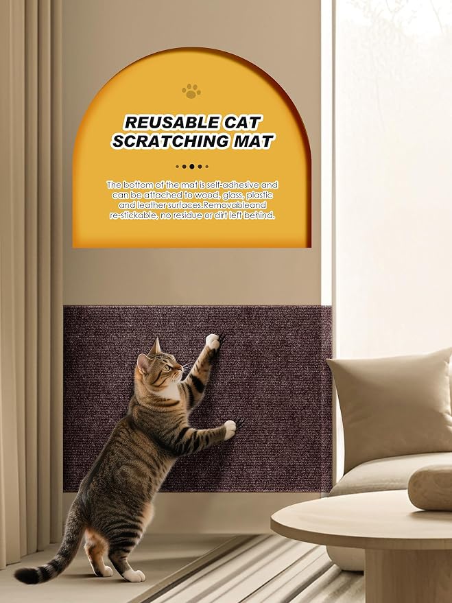 2PCS 39.4"x15.8" Cat Scratch Furniture Protector - Image 5