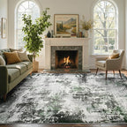 4x6 Ft Area Rugs for Living Room, Soft Non-Slip Washable Rugs Modern Abstract - Image 3