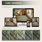 Lofus 6ft Area Rugs for Living Room, Soft Boho Carpets for Bedroom Dining Room - Image 8