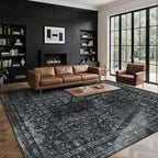 Rugxara 8x10 Area Rugs for Living Room Bedroom, Large Washable Rug, Non Slip & - Image 3