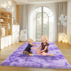 Mugorn 4x6 Rugs for Living Room, Large Fluffy Area Rugs for Bedroom, Soft - Image 6