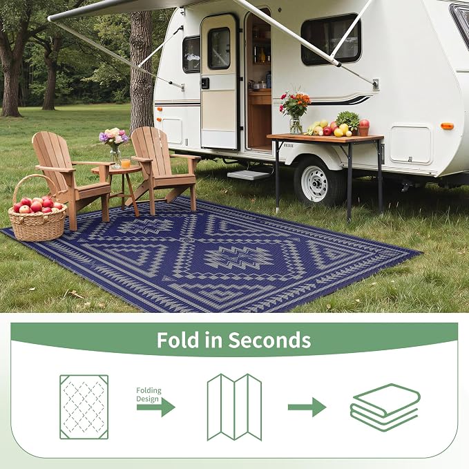 GENIMO Outdoor Rug for Patio Clearance - Image 7