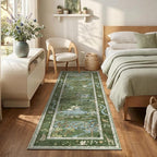 Long Runner Rug for Hallway 2x8 Whimsical Woodland Throw Runner Carpet Non Slip - Image 9