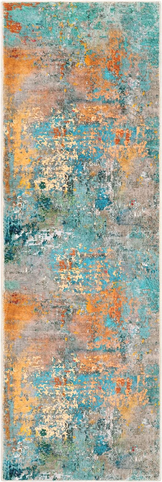 Lahome Modern Abstract Runner Rug - Image 9