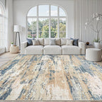 Area Rugs 8x10 Living Room: Large Soft Washable Rug Modern Abstract Anti-Skid by GENTDRIZZ