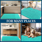 OLANLY Dog Door Mat for Muddy Paws 54x24, Absorbs Moisture and Dirt, Absorbent - Image 8