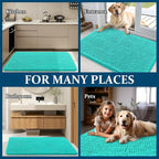 OLANLY Dog Door Mat for Muddy Paws 44x24, Absorbs Moisture and Dirt, Absorbent - Image 8