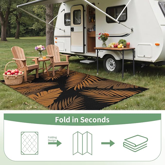 GENIMO Outdoor Rug 6' x 9' Waterproof - Image 7