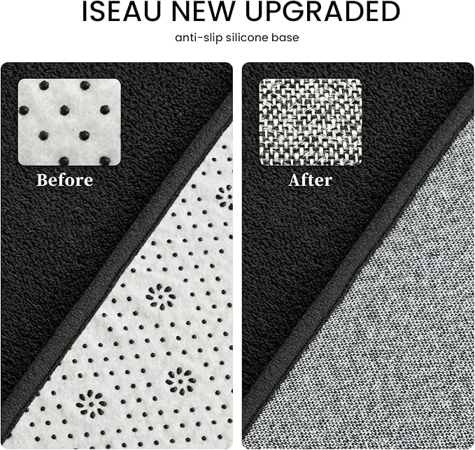 ISEAU 6x9 Rug for Living Room, Soft Memory Foam Carpet - Image 2