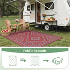 GENIMO Outdoor Rug for Patio Clearance - Image 7