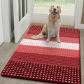Kitinjoy Indoor Outdoor Door Mat, 48x30 Non-Slip Absorbent Dirt Trapper by Kitinjoy