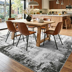 4x6 Ft Area Rugs for Living Room, Soft Non-Slip Washable Rugs Modern Abstract - Image 9
