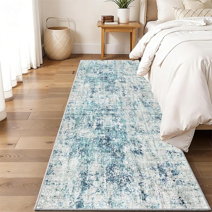Machine Washable Runner Rugs 2x6: Stain & Spill Resistant Carpet Runners - Image 2