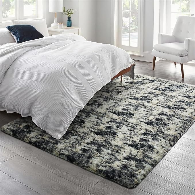 Ophanie 6x9 Black Gold and Grey Area Rugs - Image 3