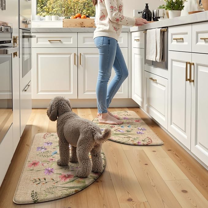 KIMODE Kitchen Mats for Floor Anti Fatigue, Ergonomic Waterproof Standing Mats - Image 8
