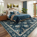 Lessymo Large Area Rugs 9x12 for Living Room, Soft Washable Rug for Bedroom - Image 4