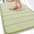 OLANLY Memory Foam Bath Mat 32x20, Super Soft Absorbent Bathroom Rugs, Quick Dry by OLANLY