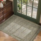 Rugxara Entryway Rug Door Mat, Washable Samll 2x3 Rug, Boho Front Door Mat - Image 2