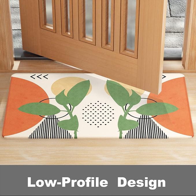 Rnivvi Front Door Mat, Heavy Duty Low Profile Anti-Slip Entryway Rug - Image 4