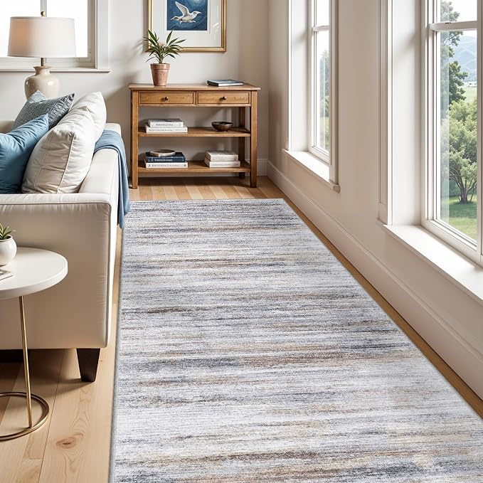 5x12 Runner Rug for Wide Hallway: Long Washable Runners for Entryway Living - Image 7