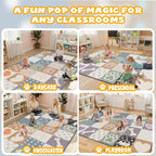 Large Classroom Rug Elementary 8x10, Preschool Teacher Classroom Must Haves - Image 4