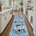 Rug for Hallways Kitchen Runner 2x8, Non Slip Washable Rugs by WelcometoBabovid