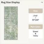 Soalmost Runner Rug 2x5 Washable Non-Slip Kitchen Runner Rugs - Image 5