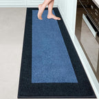 Machine Washable Runner Rug 24" x 84", Non Slip Kitchen Mat by Unknown