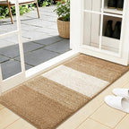 Kitinjoy Indoor Outdoor Door Mat, 44x24 Non-Slip Absorbent Dirt Trapper by Kitinjoy